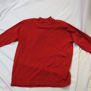 Lord & Taylor red wool sweater  1X